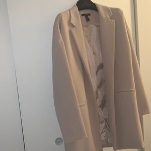 Forever 21 Long beige blazer MEDIUM